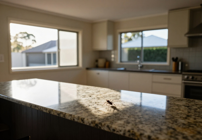 Termite-free timber in Annandale home after treatment